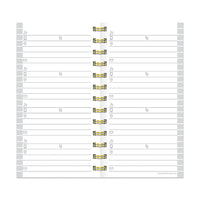 Gray Spiral Address Book