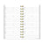 Gray Spiral Address Book