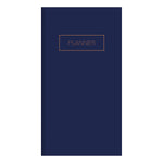 Bright Navy Undated Monthly Pocket Planner