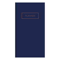 Bright Navy Undated Monthly Pocket Planner