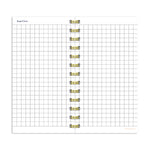 Bright Pink Undated Weekly Spiral Planner