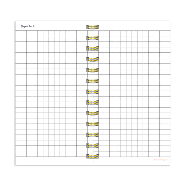 Bright Pink Undated Weekly Spiral Planner