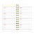 Bright Pink Undated Weekly Spiral Planner