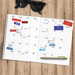 Seasonal Monthly Planner Sticker Pack
