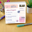 Undated Make it Happen Daily Note Block-1