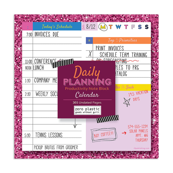Undated Daily Note Bright Block