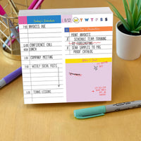 Undated Daily Note Bright Block