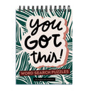 You Got This Word Search Book Spiral Puzzle Pad-4