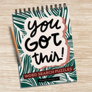 You Got This Word Search Book Spiral Puzzle Pad-1
