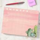 Cactus Mini Open-Dated Desk Pad-3