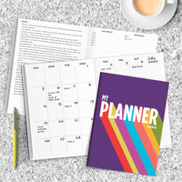 Rainbow Monthly Planner