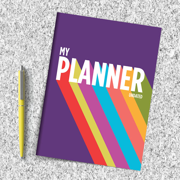 Rainbow Monthly Planner