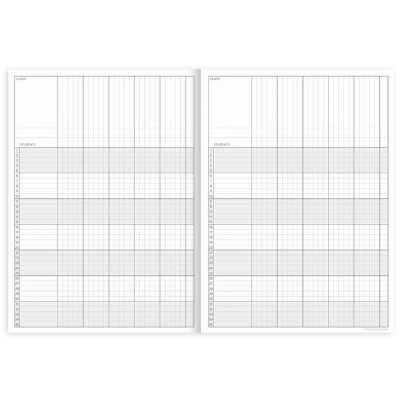 Botanical Teacher Grade Book