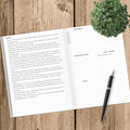 Emerald Green Undated Large Monthly Planner