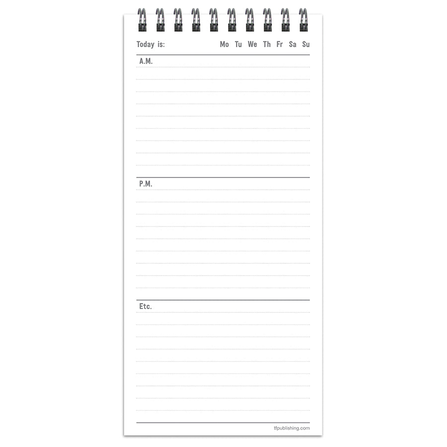 Joy Daily Agenda Planner Pad