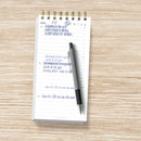 Blue Boho Stripe Daily Agenda-3