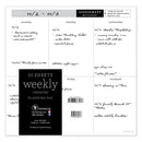 Executive Weekly Square Schedule Pad-4