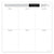 Executive Weekly Square Schedule Pad