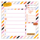 Super Stripe Weekly Square Schedule Pad-3