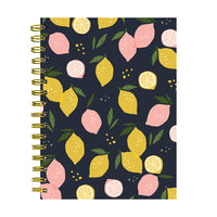 Joy Lemon Squeeze Spiral Lined Journal