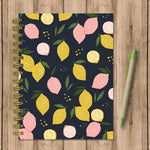 Joy Lemon Squeeze Spiral Lined Journal