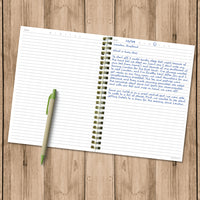 Joy Lemon Squeeze Spiral Lined Journal