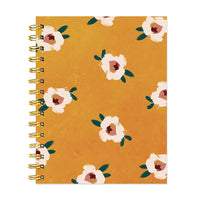 Sahara Floral Boho Spiral Lined Journal