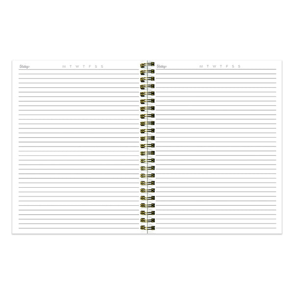 Sahara Floral Boho Spiral Lined Journal