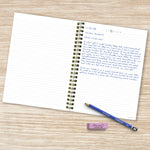 Sahara Floral Boho Spiral Lined Journal