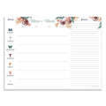Floral 12x9 Weekly Meal Planning Pad