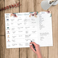 Floral 12x9 Weekly Meal Planning Pad