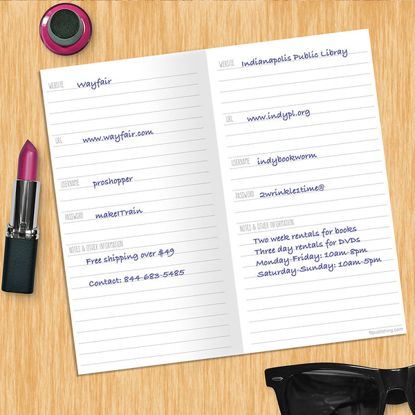 Lolli Password Book