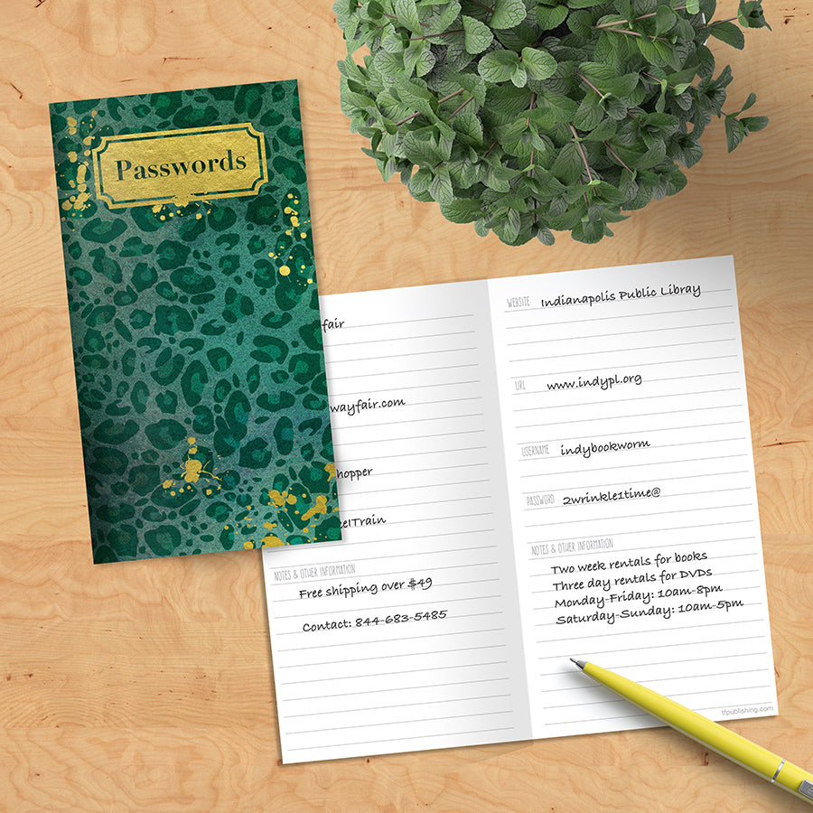 Emerald Password Book