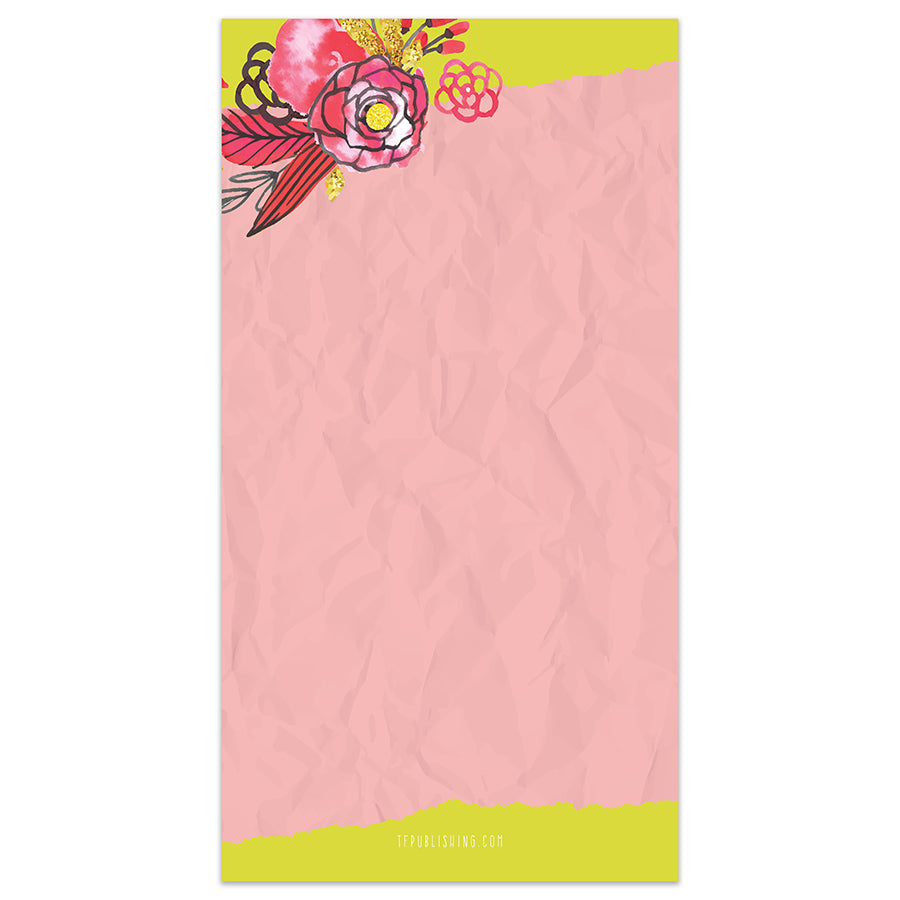 Flowers Memo Magnet Pad