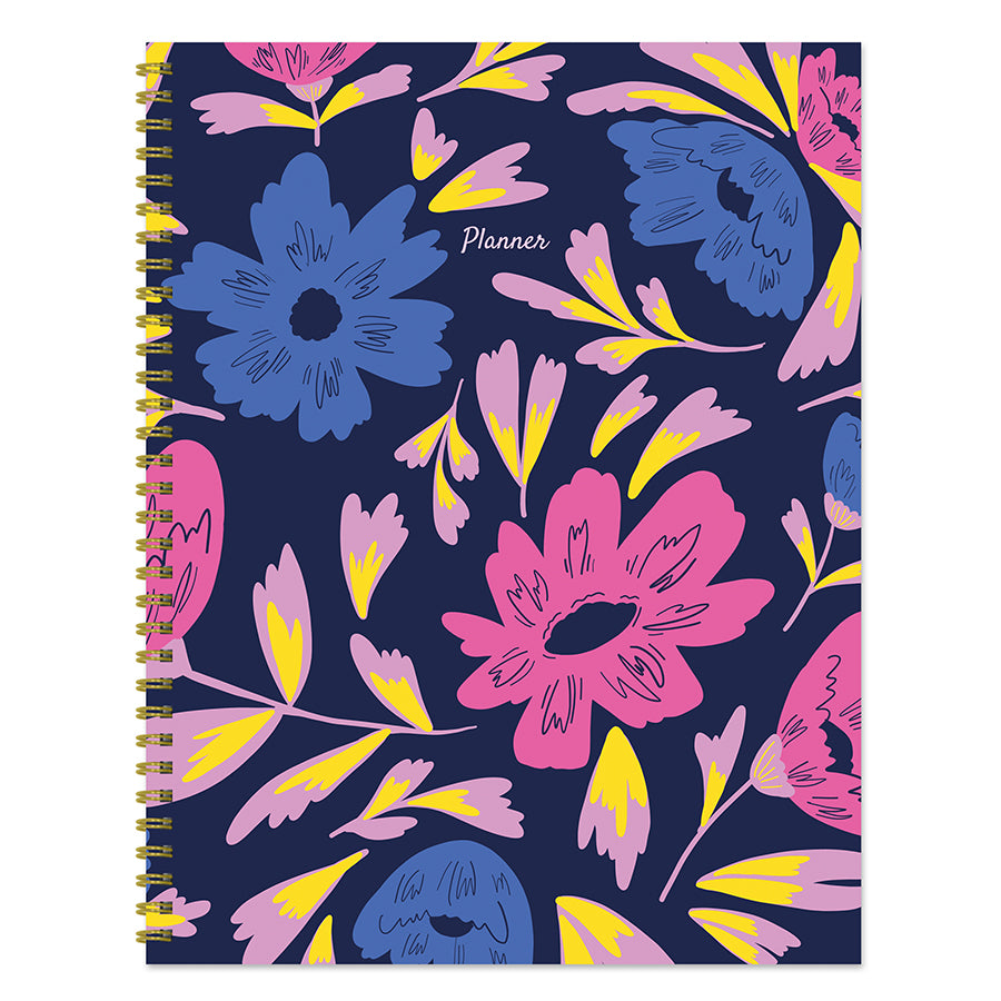 Bright Blooms Large Weekly Monthly Planner-7