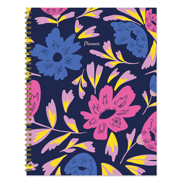 Bright Blooms Large Weekly Monthly Planner