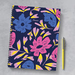 Bright Blooms Large Weekly Monthly Planner