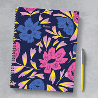 Bright Blooms Large Weekly Monthly Planner