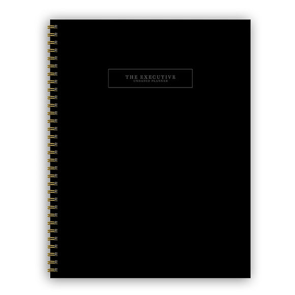 Undated Executive Weekly Planner