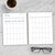 Undated Executive Weekly Planner