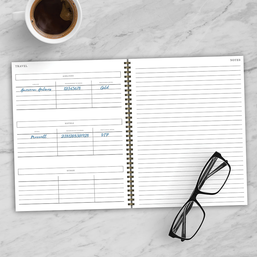 Undated Executive Weekly Planner