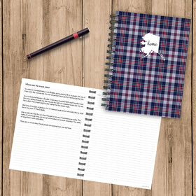 Alaska Plaid Journal - 0