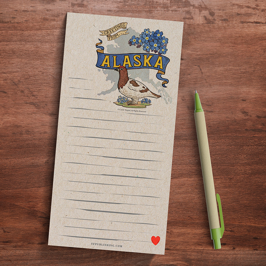Alaska Memo Magnet Pad-1