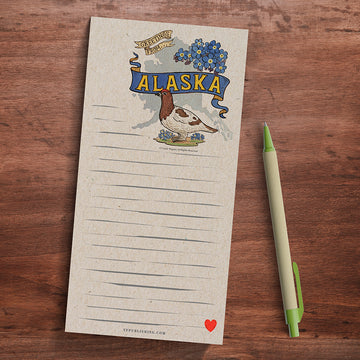Alaska Memo Magnet Pad