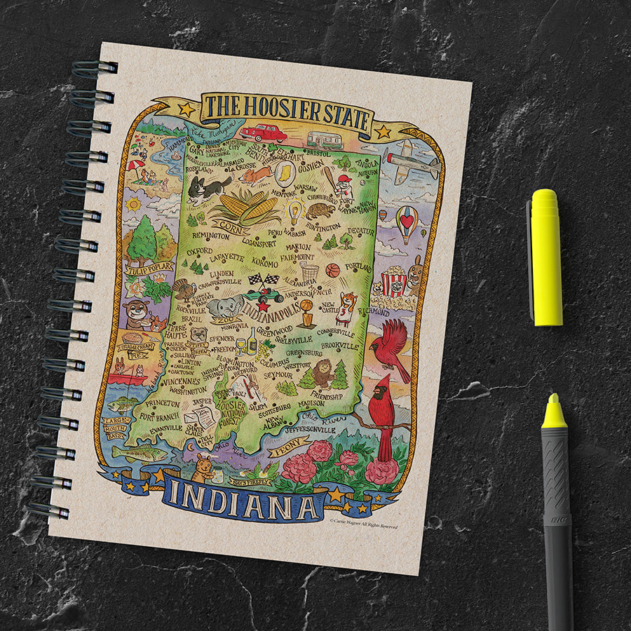 Indiana State Map Journal-1