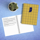 Indiana Golden Plaid Journal-2