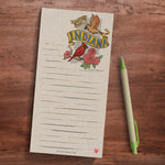 Indiana Memo Magnet Pad