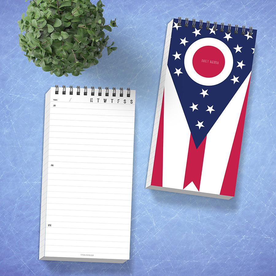 Ohio Daily Agenda Planner - FINAL SALE, MINOR DEFECT ON COVER