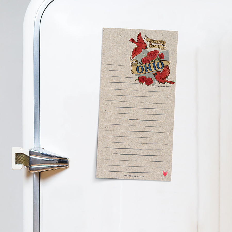 Ohio Memo Magnet Pad