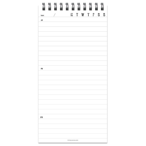 Wisconsin Daily Agenda Planner - FINAL SALE, MINOR DEFECT ON COVER